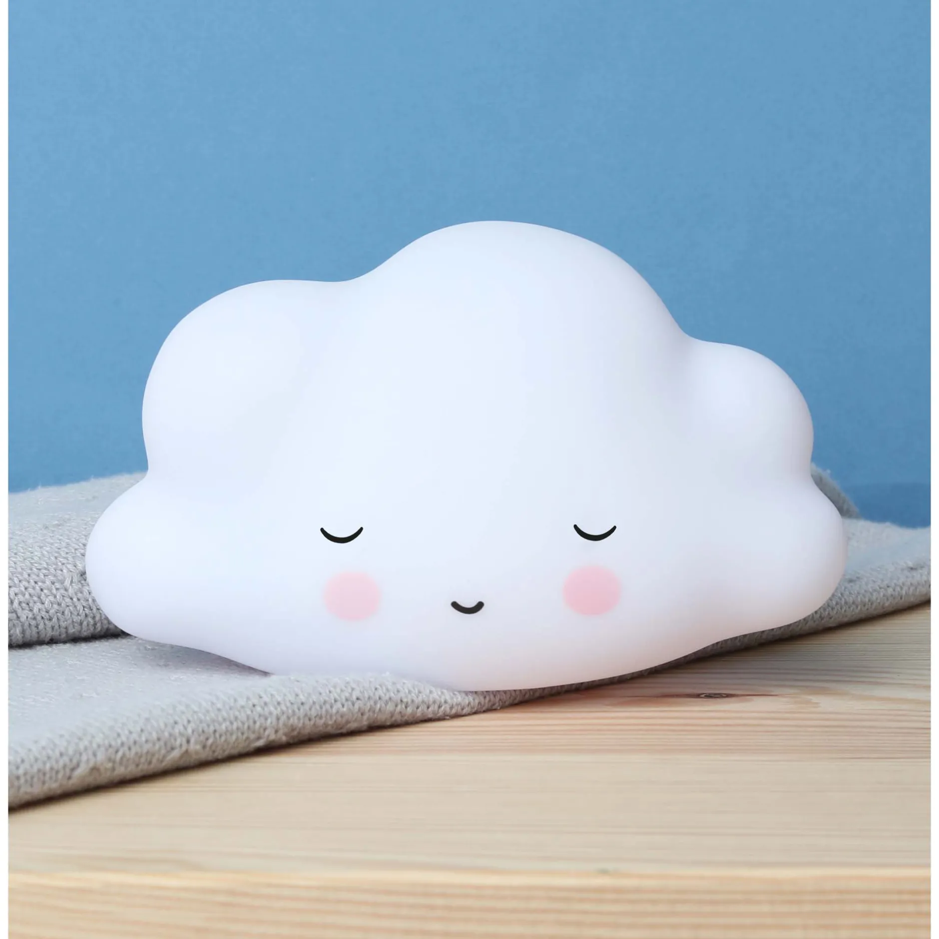 Nachtlampjes*A Little Lovely Company nachtlampje wolk wit