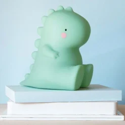 Nachtlampjes*A Little Lovely Company nachtlampje T-Rex mint