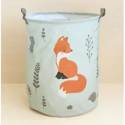 Manden & Dozen*A Little Lovely Company opbergmand forest friends groen
