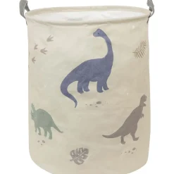 Manden & Dozen*A Little Lovely Company opbergmand dinosaures wit