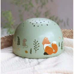 Projectors*A Little Lovely Company projector forest friends groen