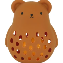 Feestartikelen|Kraamcadeaus*A Little Lovely Company silicone rammelaar beer Brown