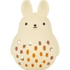 Feestartikelen|Kraamcadeaus*A Little Lovely Company silicone rammelaar konijn Off-White