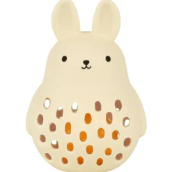 Feestartikelen|Kraamcadeaus*A Little Lovely Company silicone rammelaar konijn Off-White