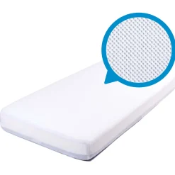Veilig Slapen|Toppers*Aerosleep premium hoeslaken 60x120 White