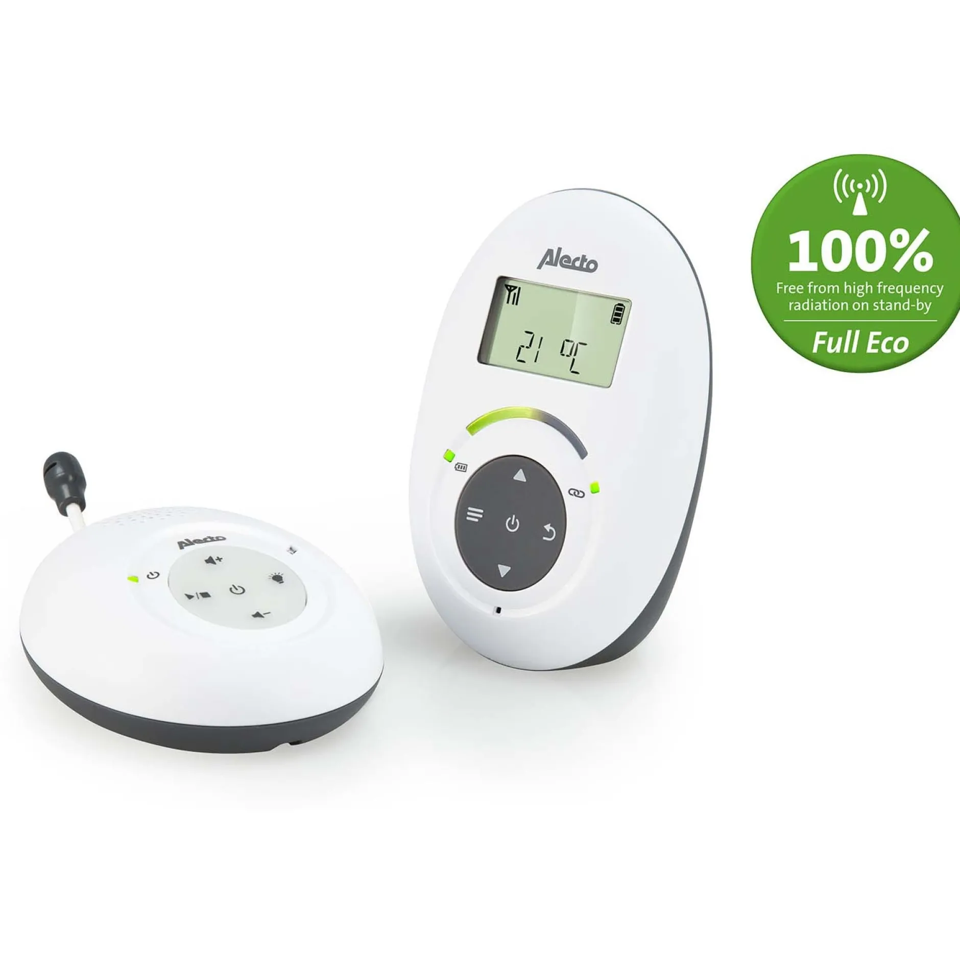 Babyfoons*Alecto DBX-125 Full Eco DECT-babyfoon