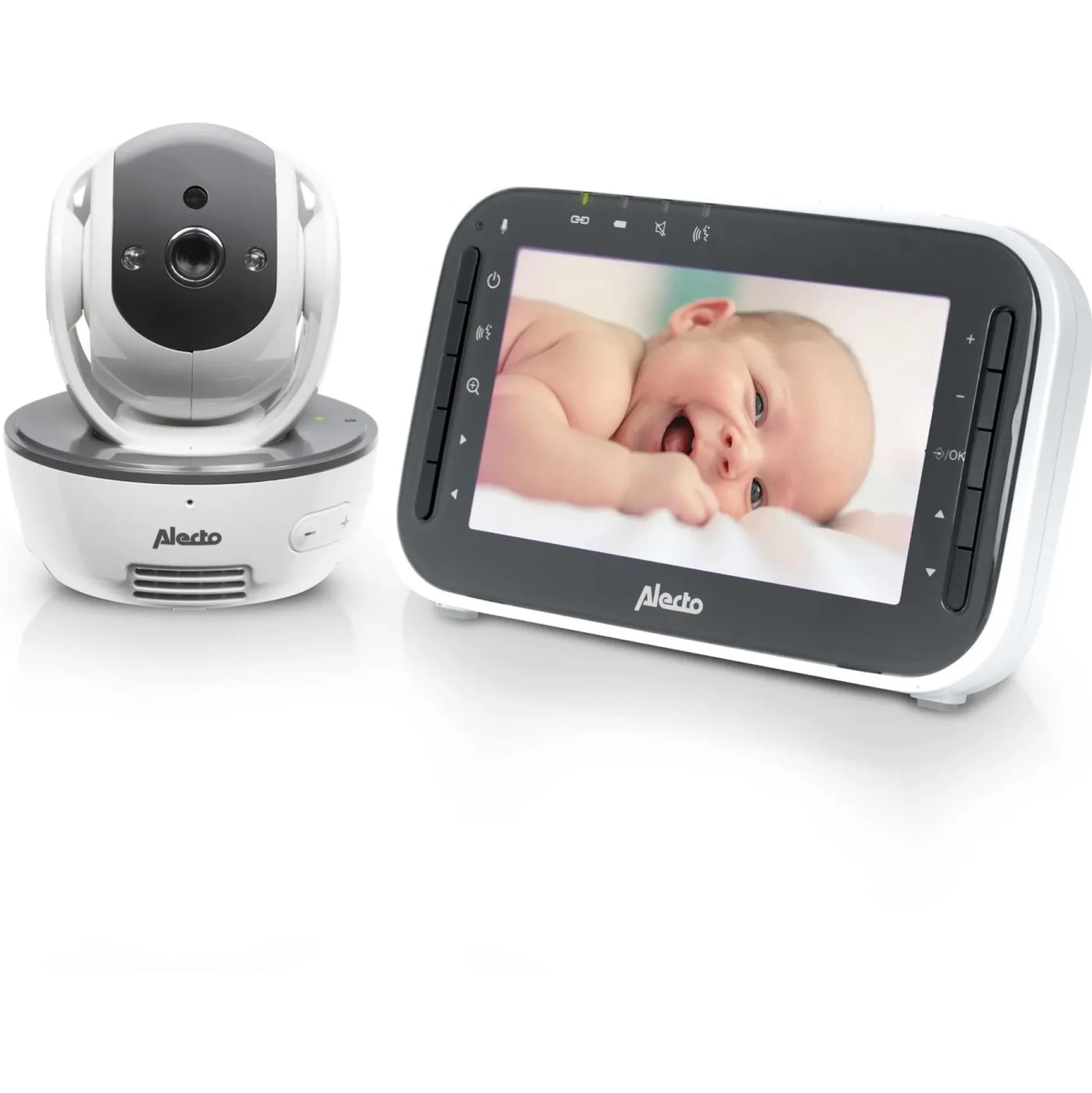 Babyfoons*Alecto DVM200M babyfoon met camera en 4.3 inch kleurenscherm