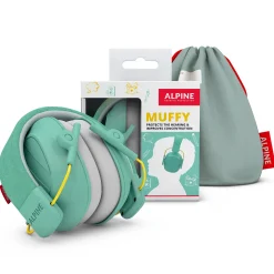 Gehoorbescherming*Alpine Muffy Kids Gehoorbeschermers groen