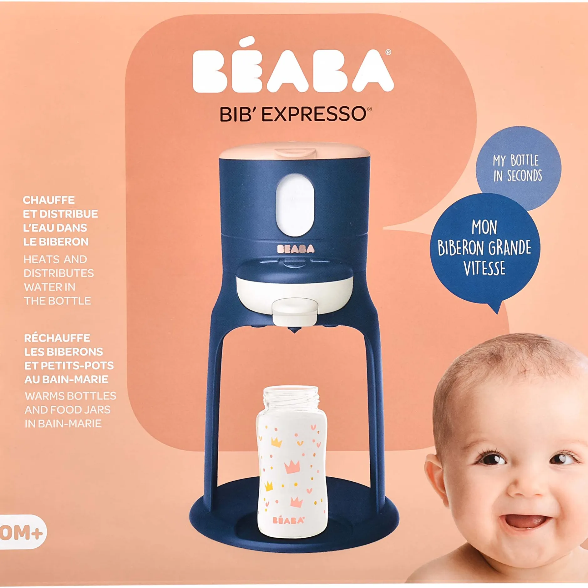 Flessenwarmers & Sterilisators*Béaba Bib'expresso fles- en voedingsverwarmer