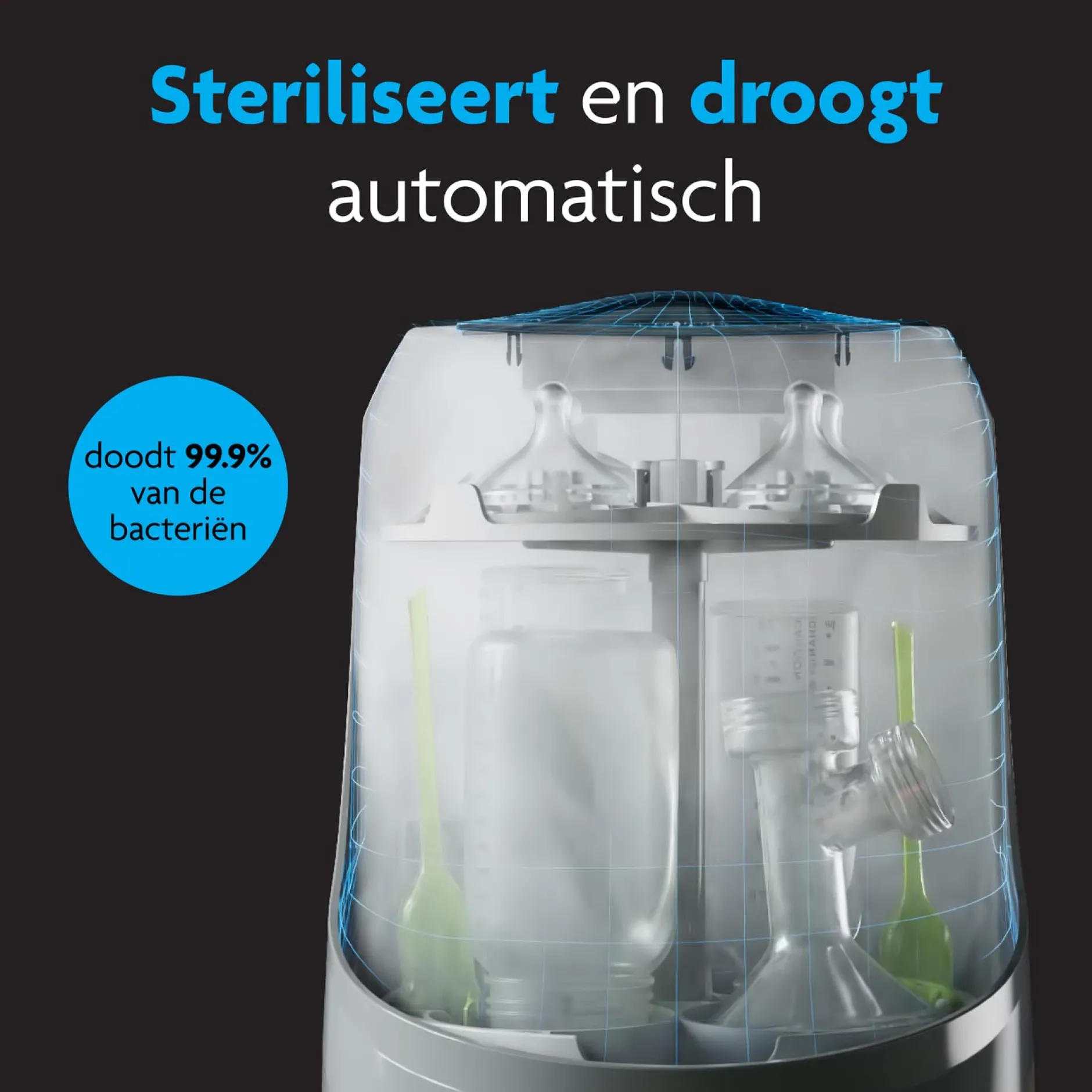 Flessenwarmers & Sterilisators*Baby Brezza Bottle Washer Pro- flessenwasser, sterilisator én droger in één