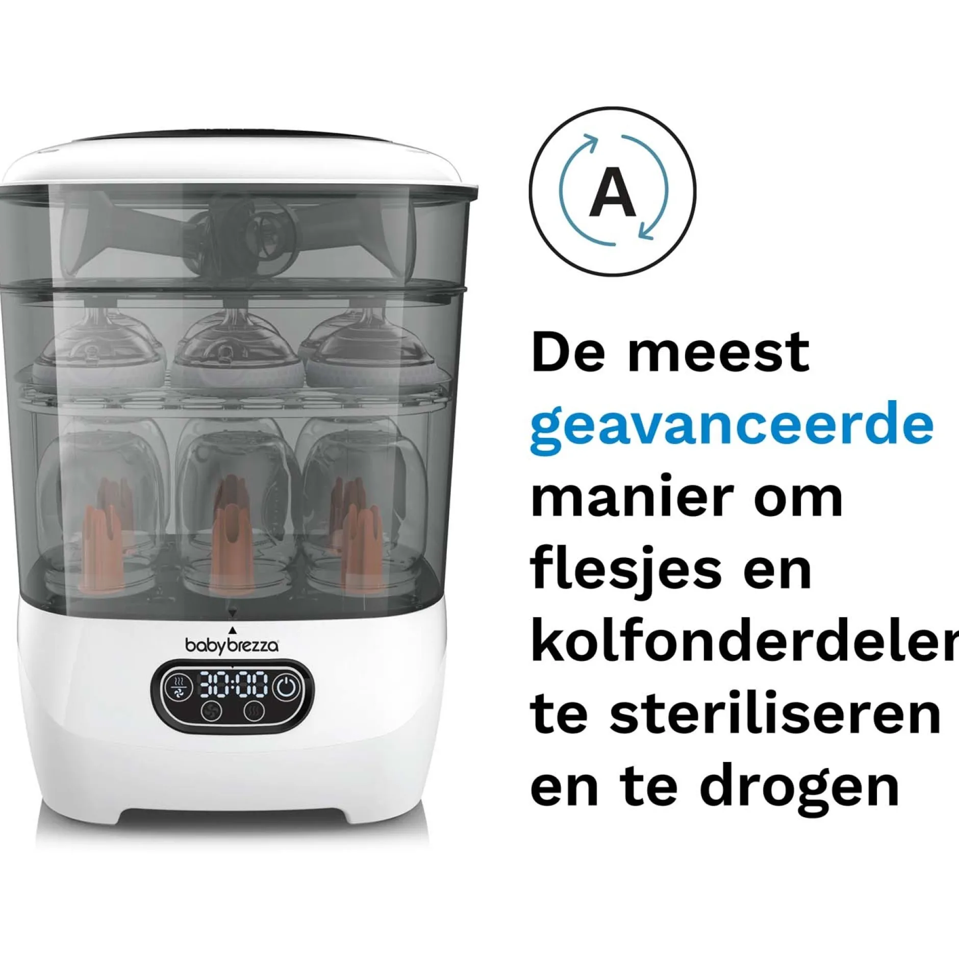 Flessenwarmers & Sterilisators*Baby Brezza steralisator droger advanced