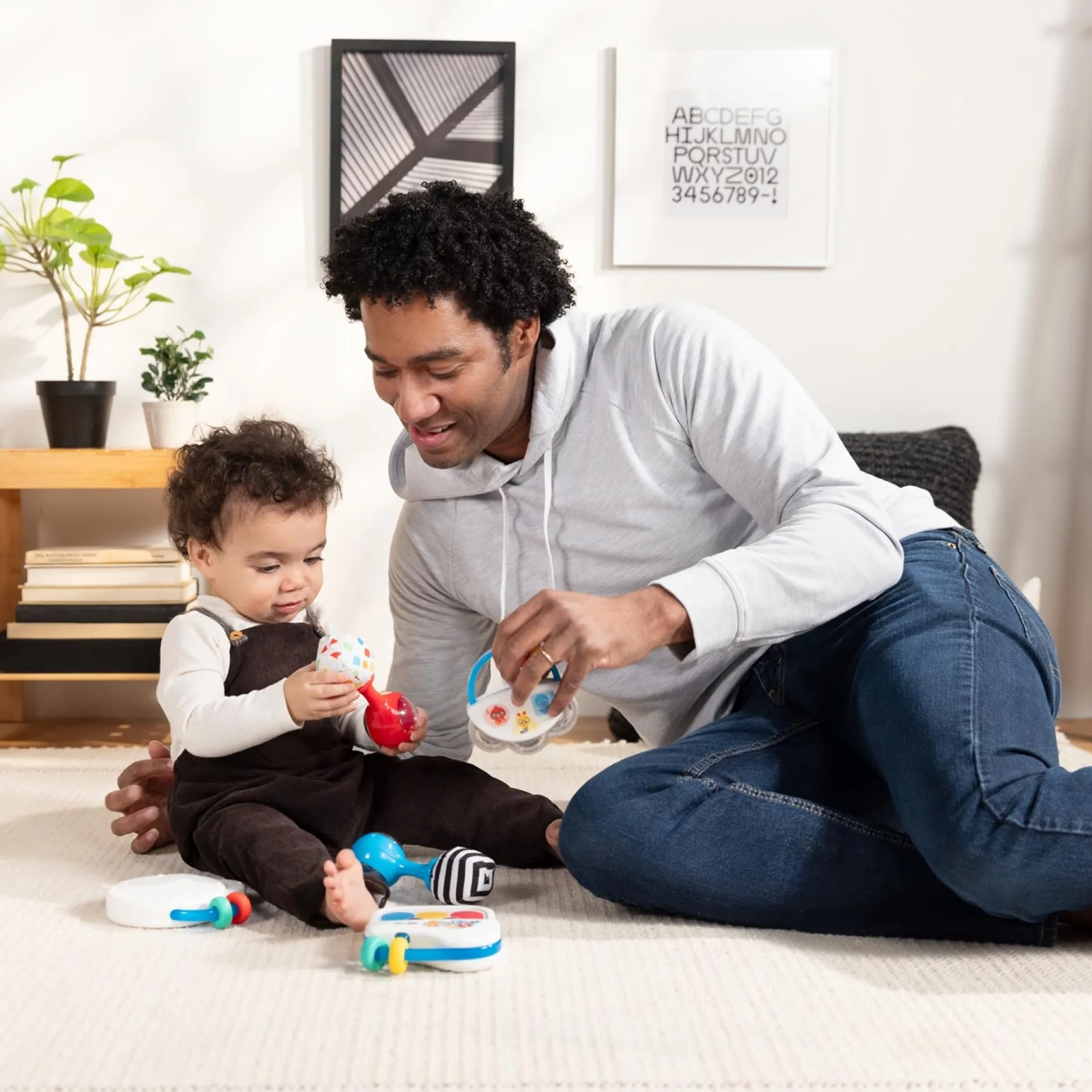 Interactief Speelgoed*Baby Einstein Tiny Tambourine Multi