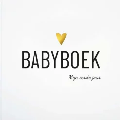Feestartikelen|Boeken Voor Ouders*Boeken Babyboek - Mijn eerste jaar White