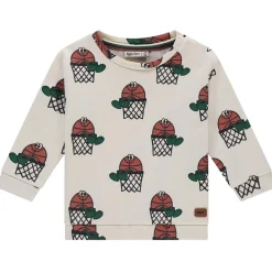 Truien & Vesten|Truien & Sweaters*Babyface baby sweater lange mouwen all over print multi Ecru