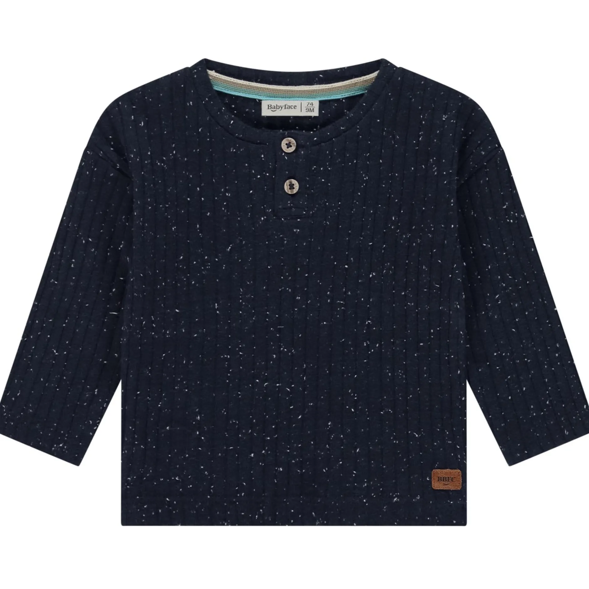 Shirts & Blouses|Shirts & Blouses*Babyface baby T-shirt lange mouwen effen blauw Dark Blue