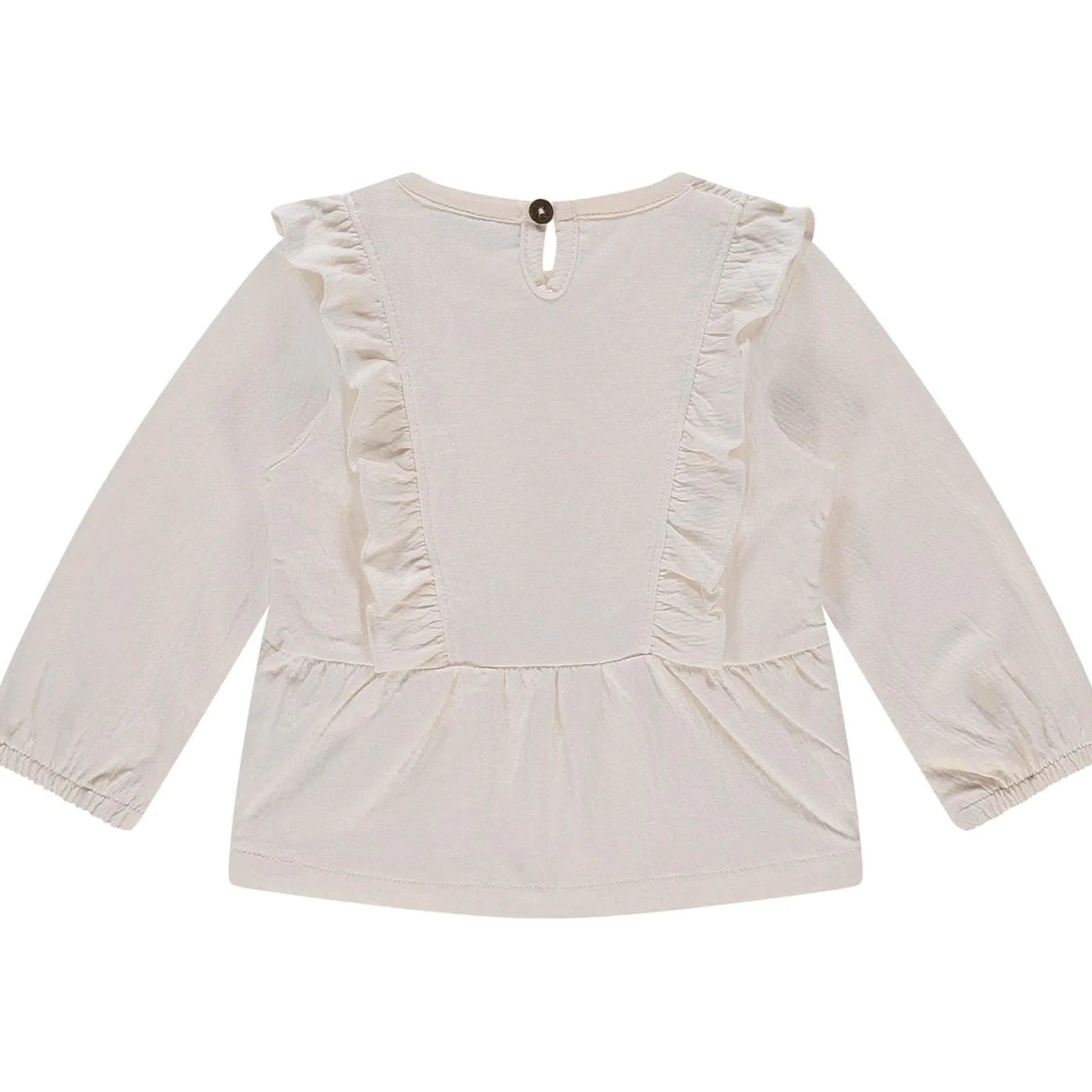 Shirts & Blouses|Shirts & Blouses*Babyface blouse lange mouwen effen wit Off-White