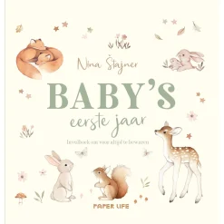 Feestartikelen*Boeken Baby's eerste jaar Multi