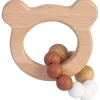Feestartikelen|Kraamcadeaus*BamBam houten bijtring beer naturel