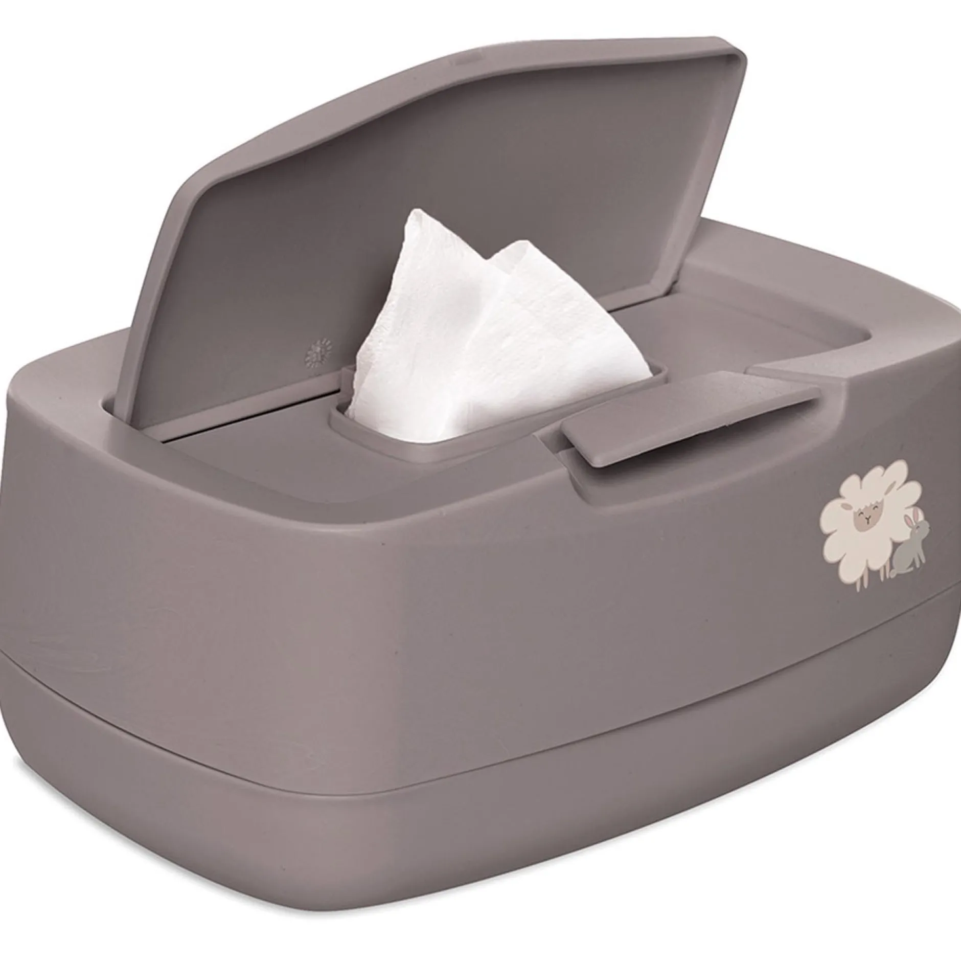 Billendoekjes Boxen*Bebe-Jou Bébé-Jou doekjesdoosje Silk taupe