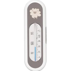 Overige Accessoires*Bebe-Jou badthermometer Farm Friends taupe