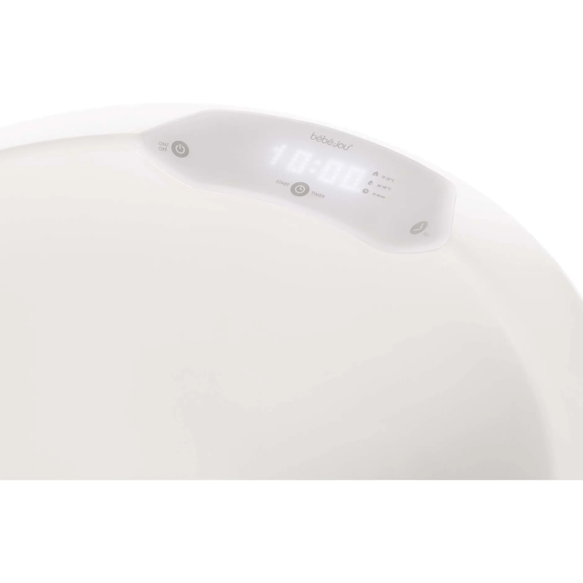 Badjes*Bebe-Jou digitaal bad Sense Edition White