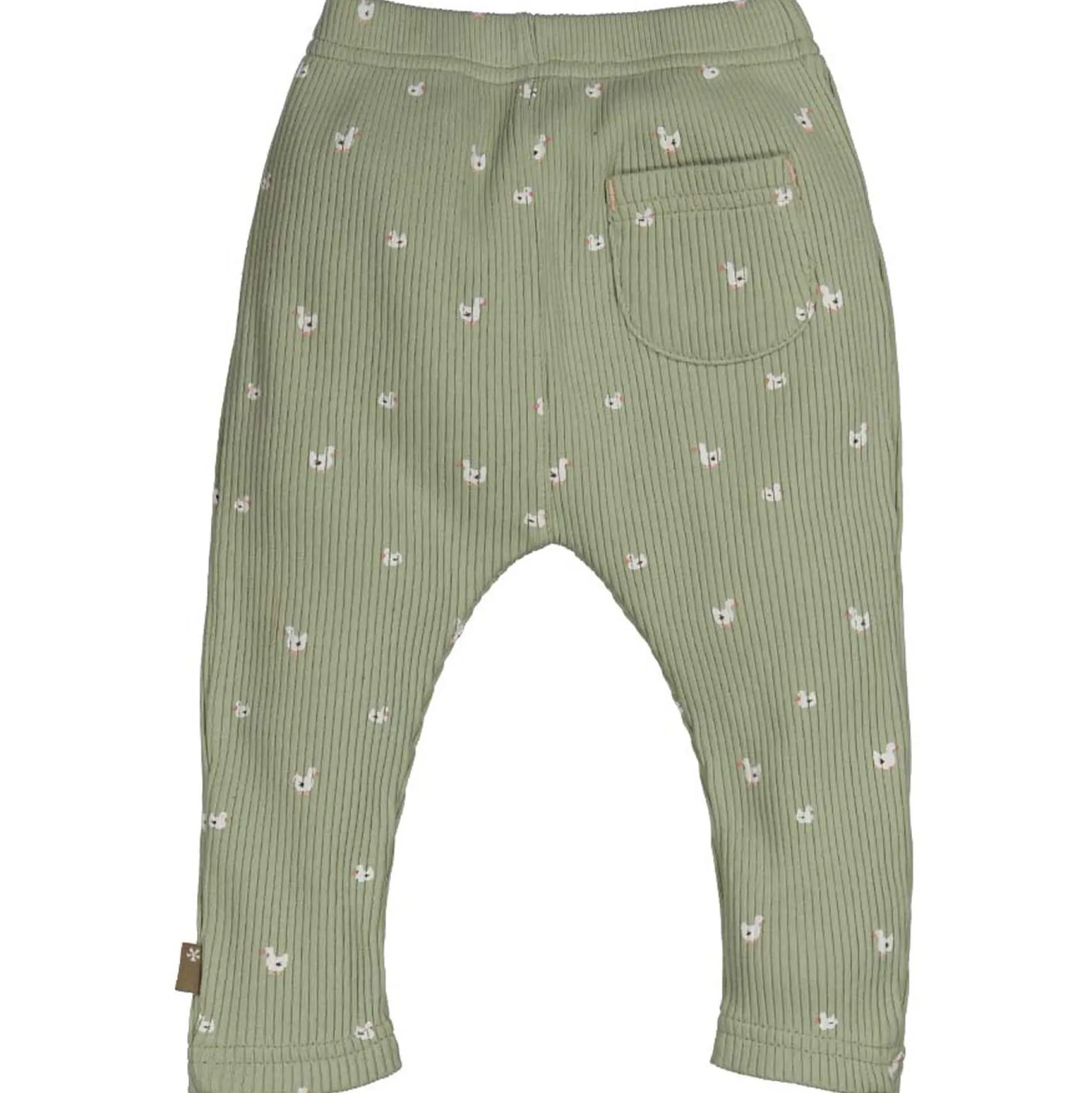 Broeken & Leggings|Leggings*Bess baby legging hartjes groen Mintgreen