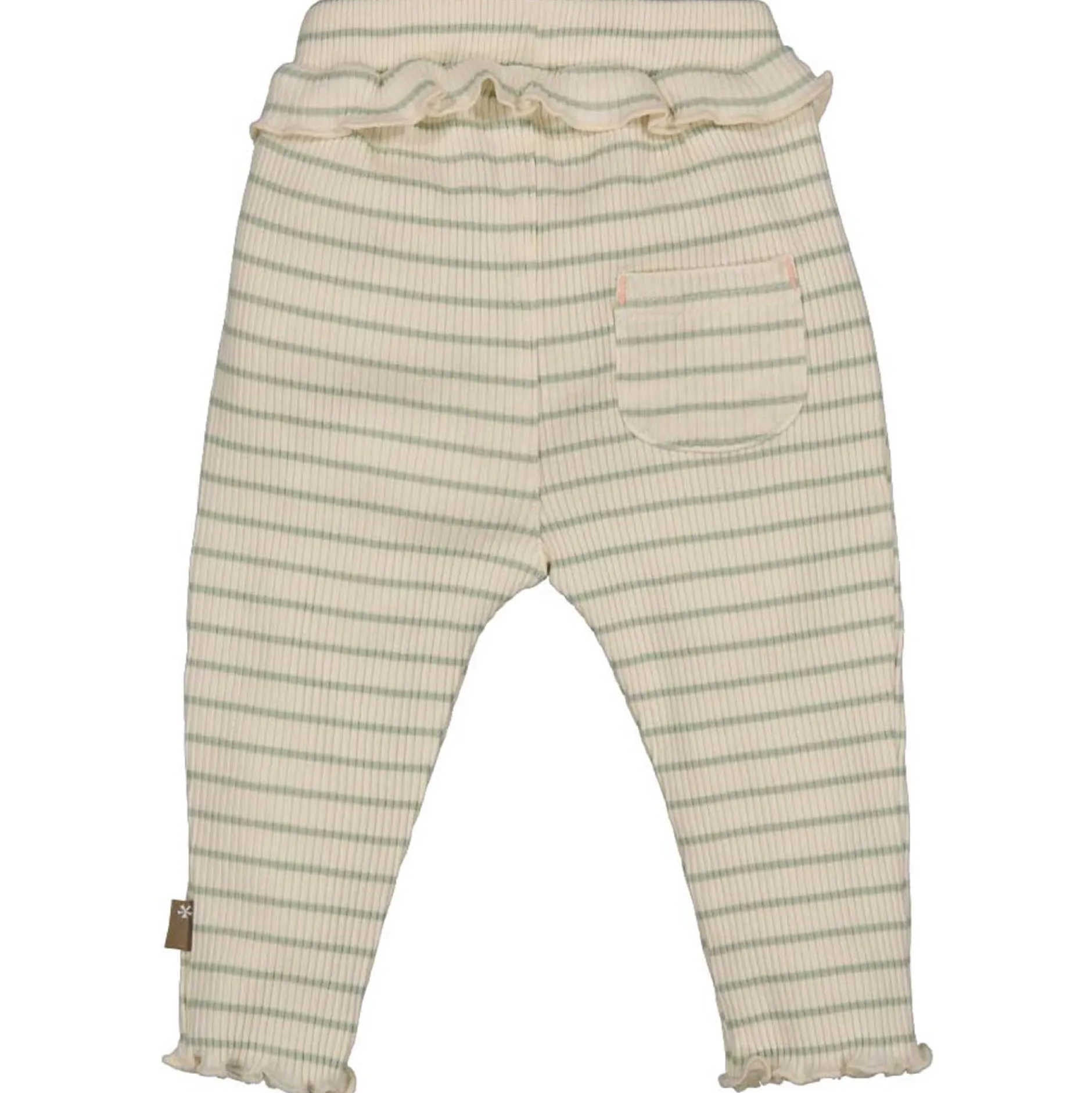 Broeken & Leggings|Leggings*Bess baby legging strepen beige Off-White