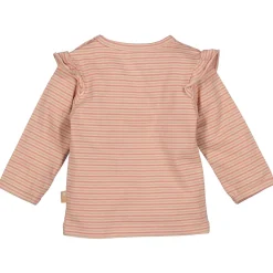 Shirts & Blouses|Shirts & Blouses*Bess baby shirt lange mouwen strepen roze Mid Pink