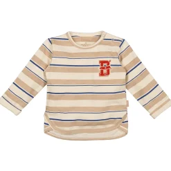 Shirts & Blouses|Shirts & Blouses*Bess baby T-shirt lange mouwen strepen beige Multi