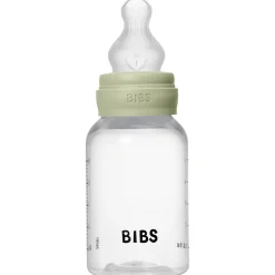 Flesjes*Bibs babyfles met siliconen speen - slow flow 150ml transparant