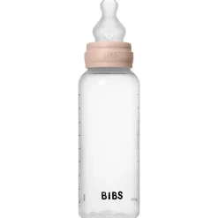 Flesjes*Bibs babyfles met siliconen speen - medium flow 270ml transparant