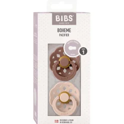Fopspenen|Fopspenen & Accessoires*Bibs fopspeen Boheme size 1 Woodchuck/ Blush
