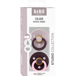 Fopspenen|Fopspenen & Accessoires*Bibs fopspeen Studio Round size 2 - 2 stuks Purple