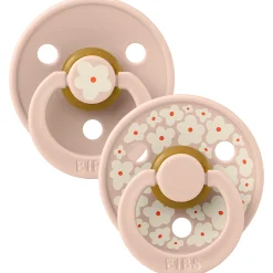Fopspenen|Fopspenen & Accessoires*Bibs fopspeen Studio Round size 2 - 2 stuks Blossom Pink