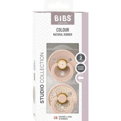 Fopspenen|Fopspenen & Accessoires*Bibs fopspeen Studio Round size 2 - 2 stuks Blossom Pink