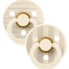 Fopspenen|Fopspenen & Accessoires*Bibs fopspeen Studio Round Size 1 - 2 stuks Beigebrown