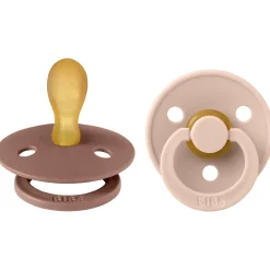 Fopspenen|Fopspenen & Accessoires*Bibs fopspeen Symmetric size 2 Woodchuck/ Blush