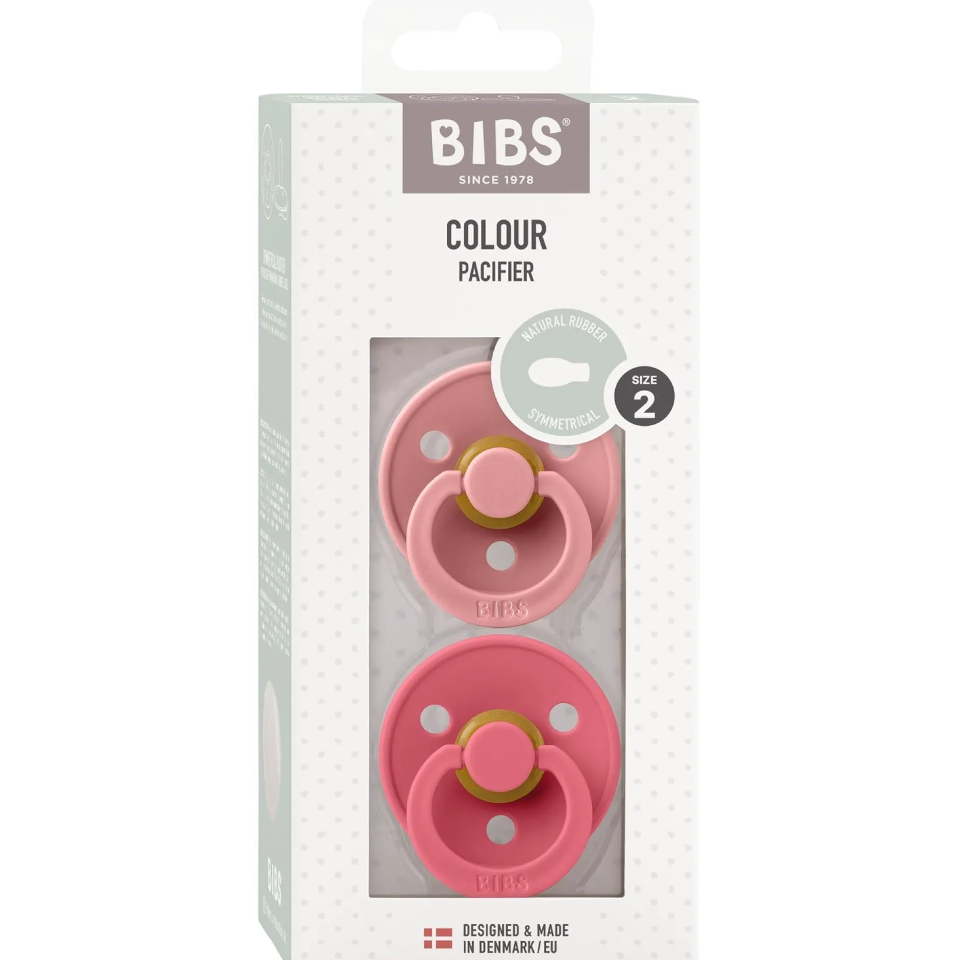 Fopspenen|Fopspenen & Accessoires*Bibs fopspeen Symmetric size 2 Pink