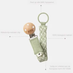 Speenkoorden|Fopspenen & Accessoires*Bibs Speenkoord geel