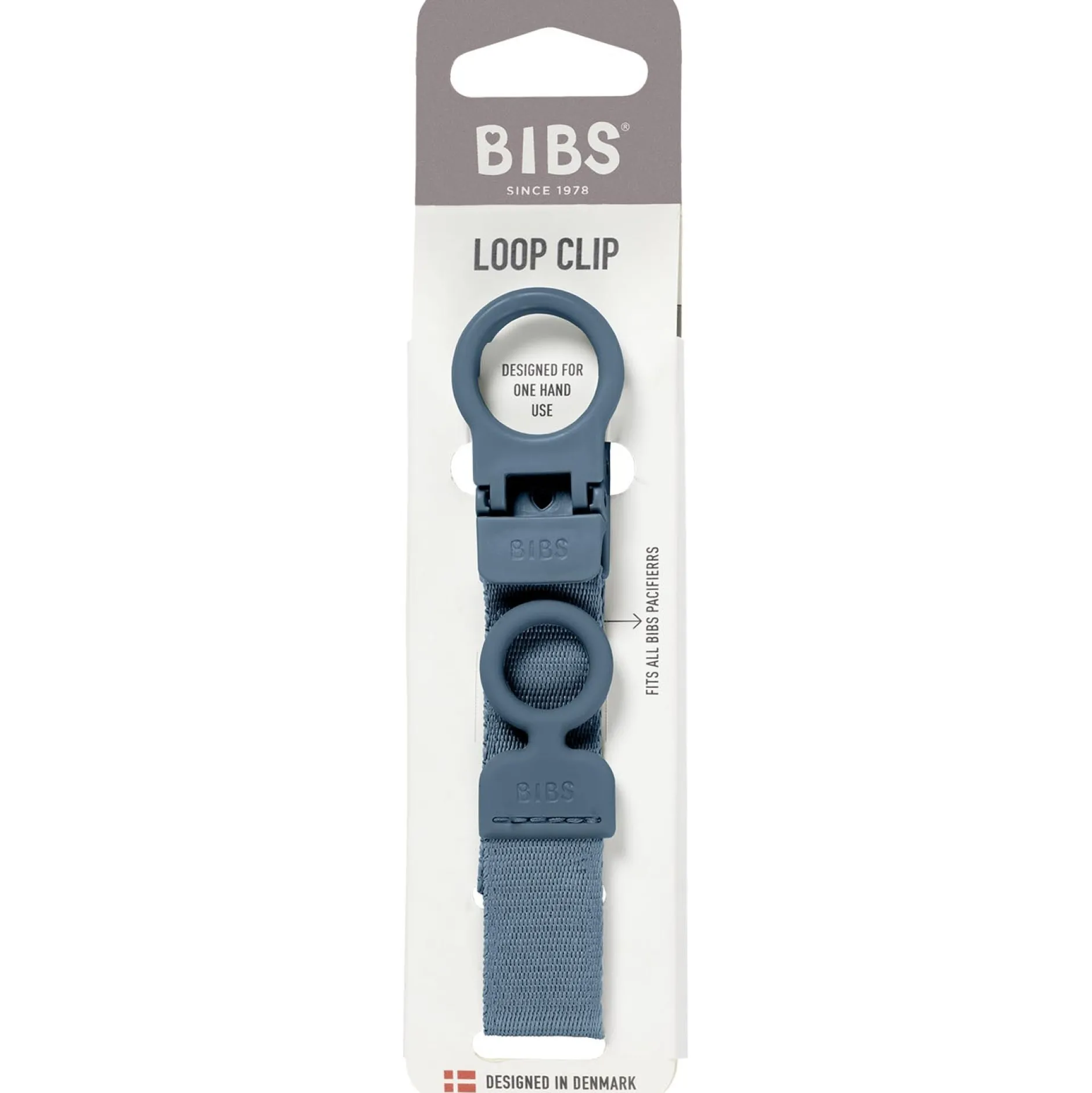 Speenkoorden|Fopspenen & Accessoires*Bibs speenkoord Loop blauw
