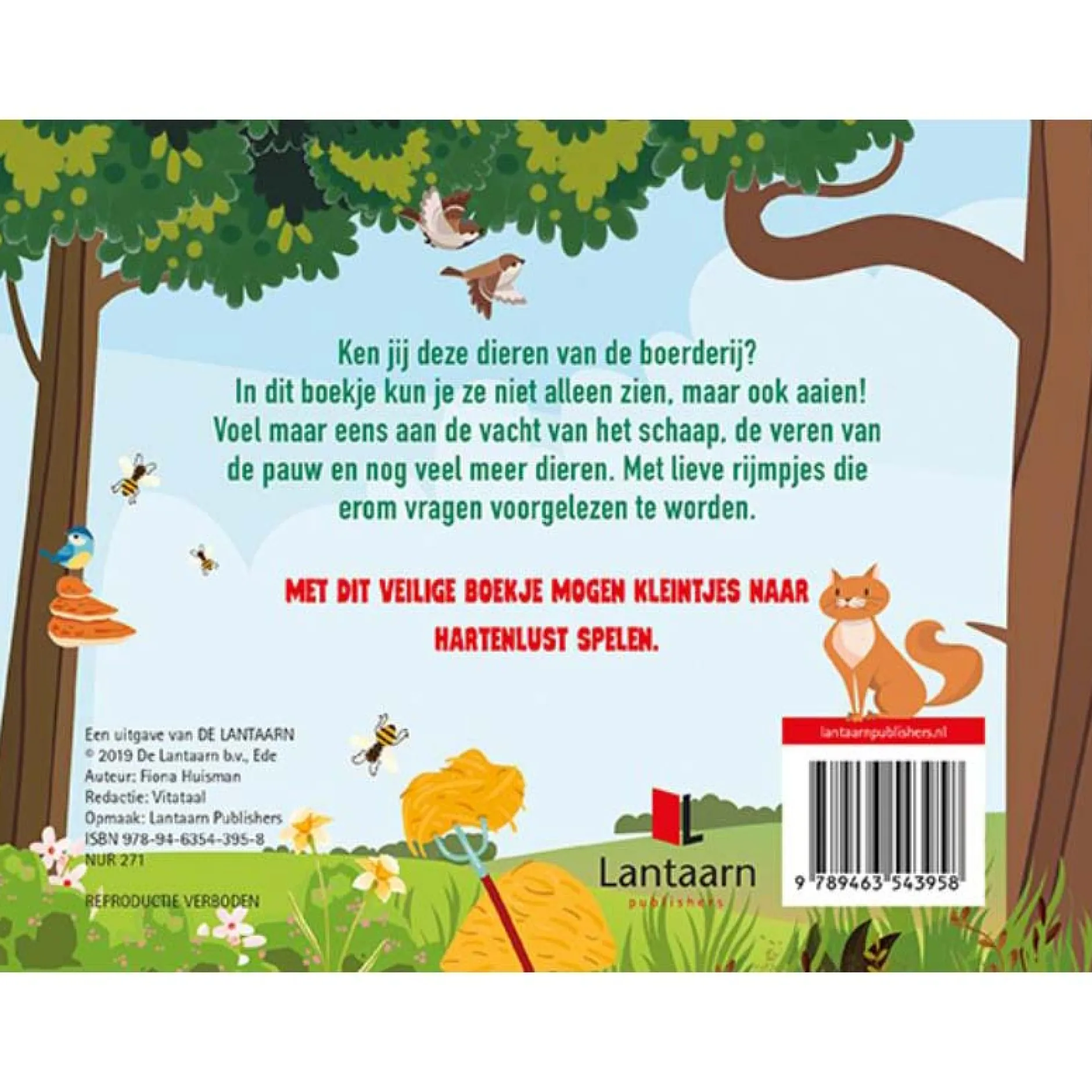 Kinderboeken*Boeken Boerderijdieren kijk en voel Multi
