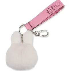 Kraamcadeaus*Nijntje Bon Bon Toys ECO Teddy sleutelhanger White