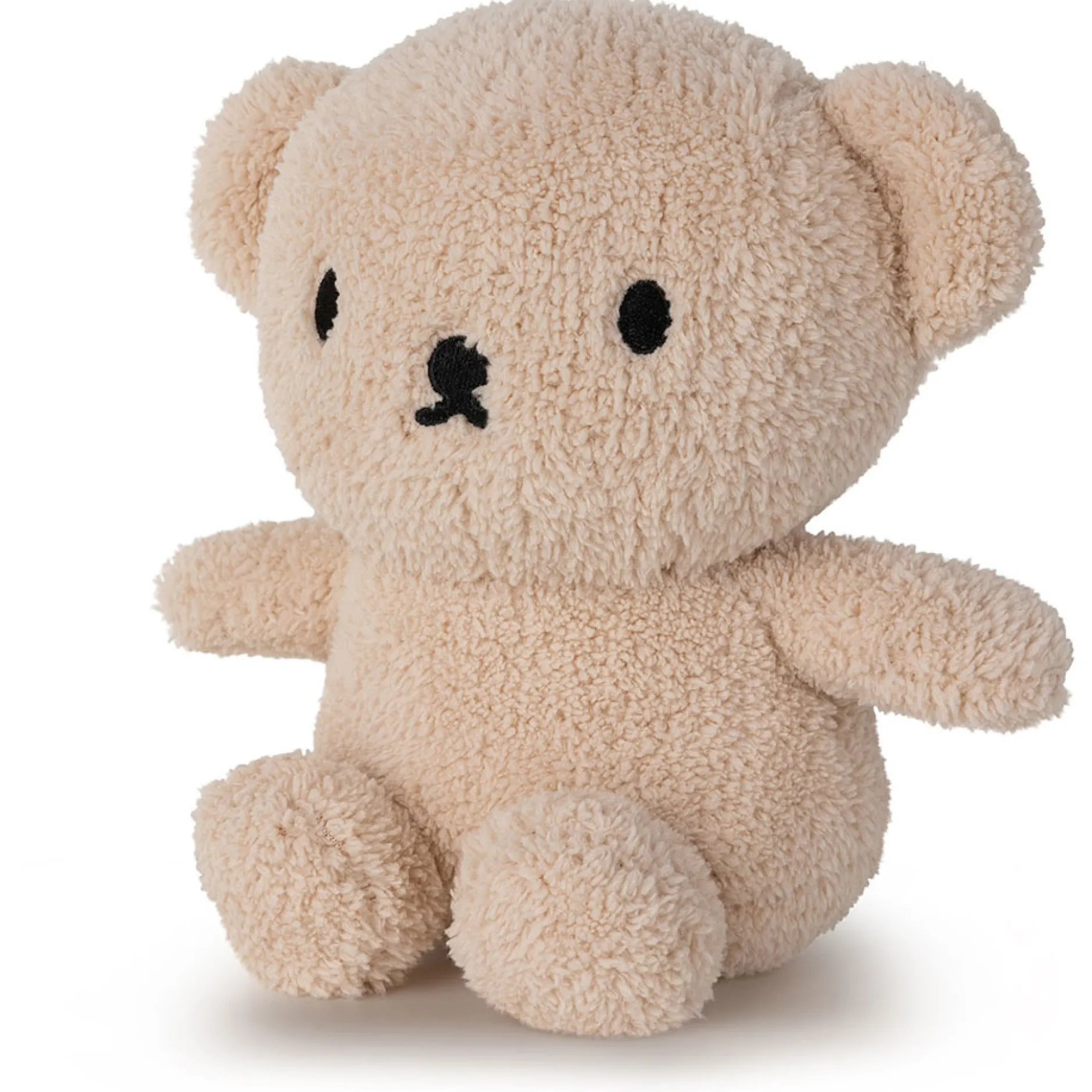 Knuffels*Nijntje Bon Ton Toys Boris Beer knuffel terry 17cm Beigebrown