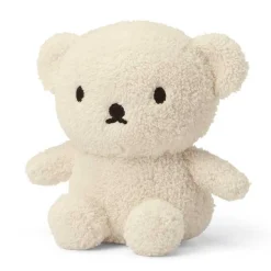 Knuffels*Nijntje Bon Ton Toys Boris Beer knuffel terry 17cm Off-White