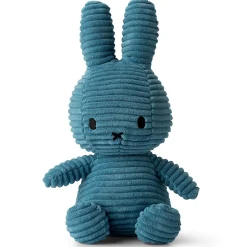Knuffels*Nijntje Bon Ton Toys knuffel corduroy 23cm Light Blue