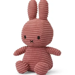 Knuffels*Nijntje Bon Ton Toys knuffel corduroy 23cm Soft Pink