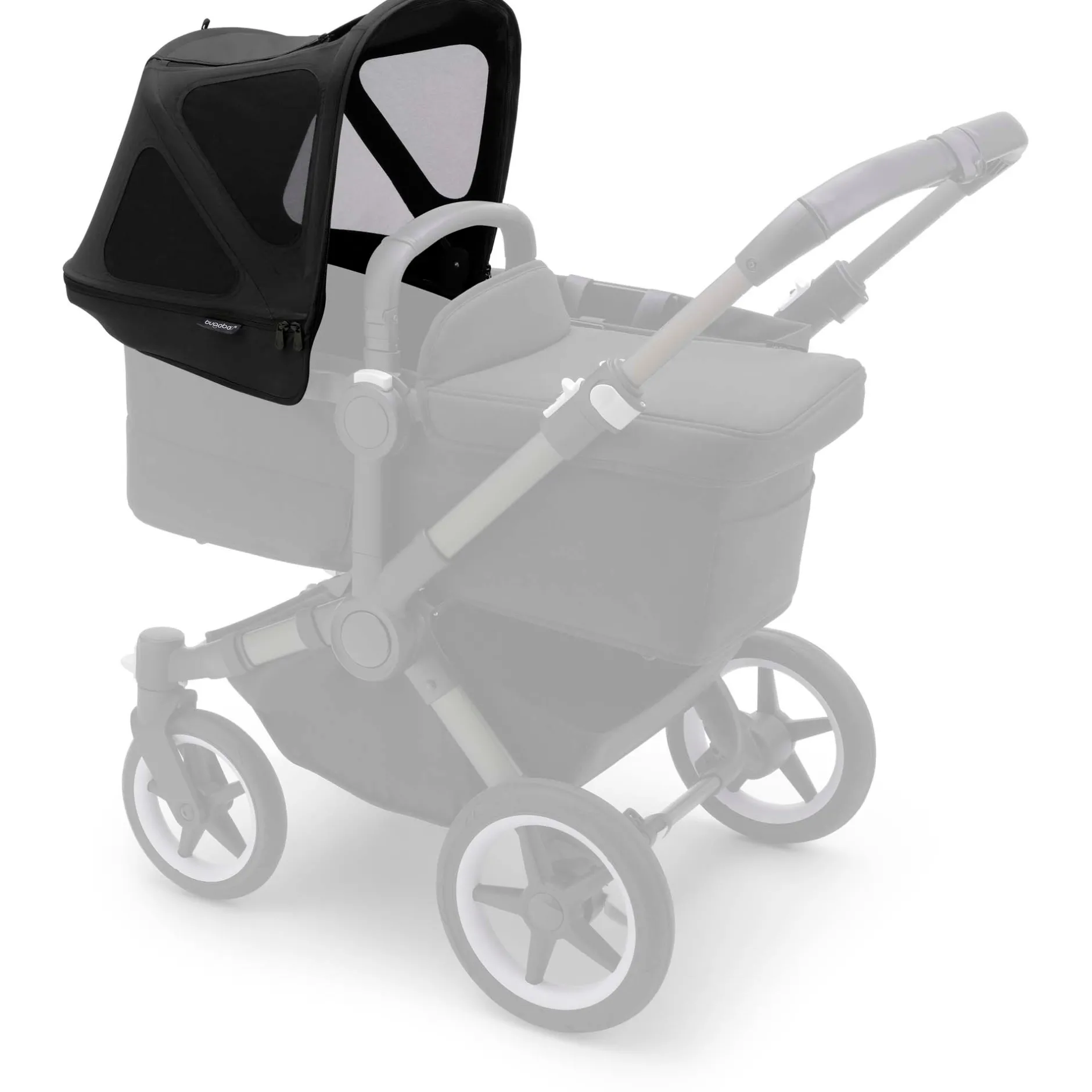 Zonnekappen*Bugaboo Donkey Breezy zonnekap Midnight Black