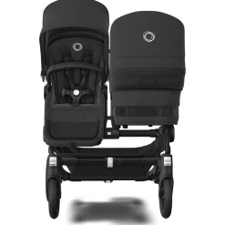 Duo Kinderwagens|Kinderwagens*Bugaboo Donkey5 Duo compleet Midnight Black