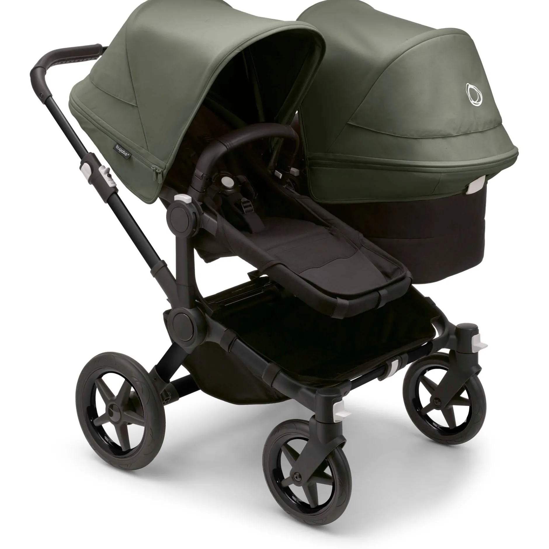 Uitbreidingssets|Duo Kinderwagens*Bugaboo Donkey5 duo uitbreidingsset Midnight Black
