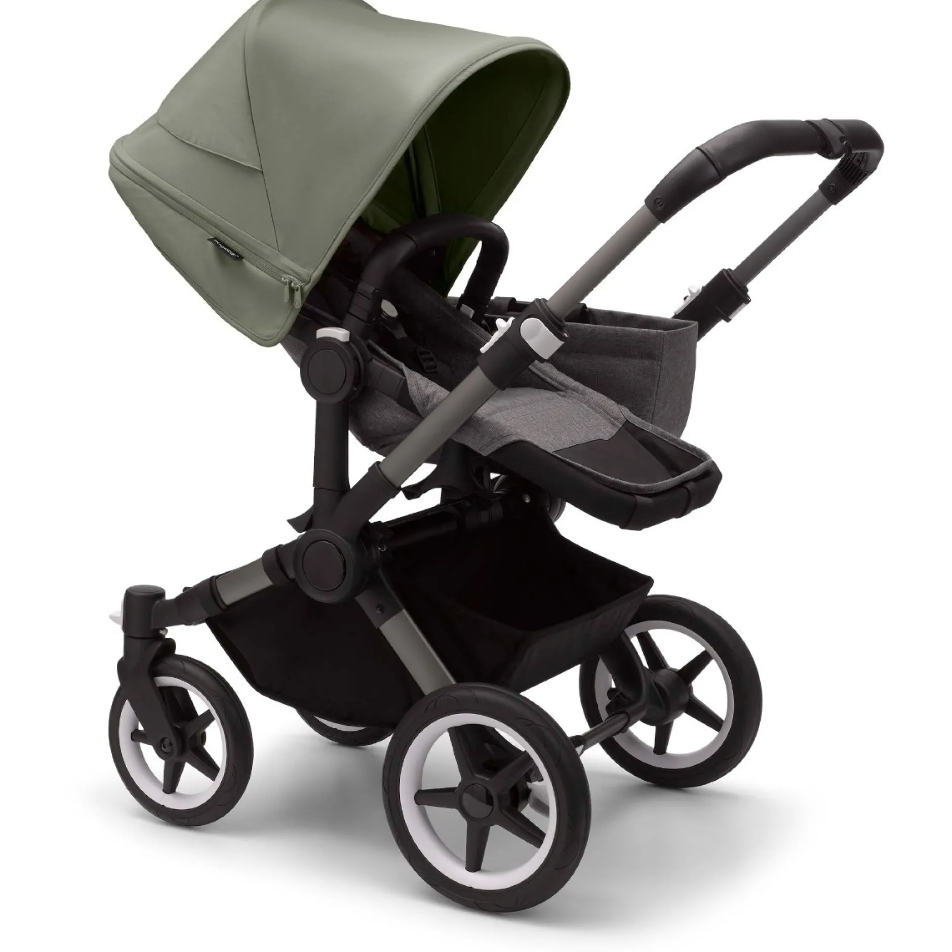 Kinderwagens*Bugaboo Donkey5 Mono compleet Graphite Grey Melange
